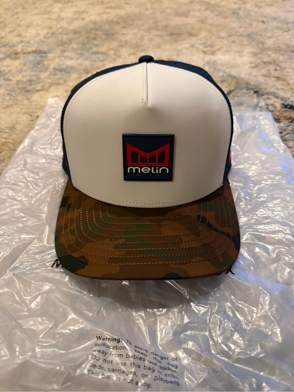 Melin Odysea Stacked Hydro Classic Limited Snapback Hat - Merica Camo Brand New